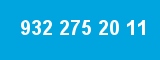 932 275 20 11